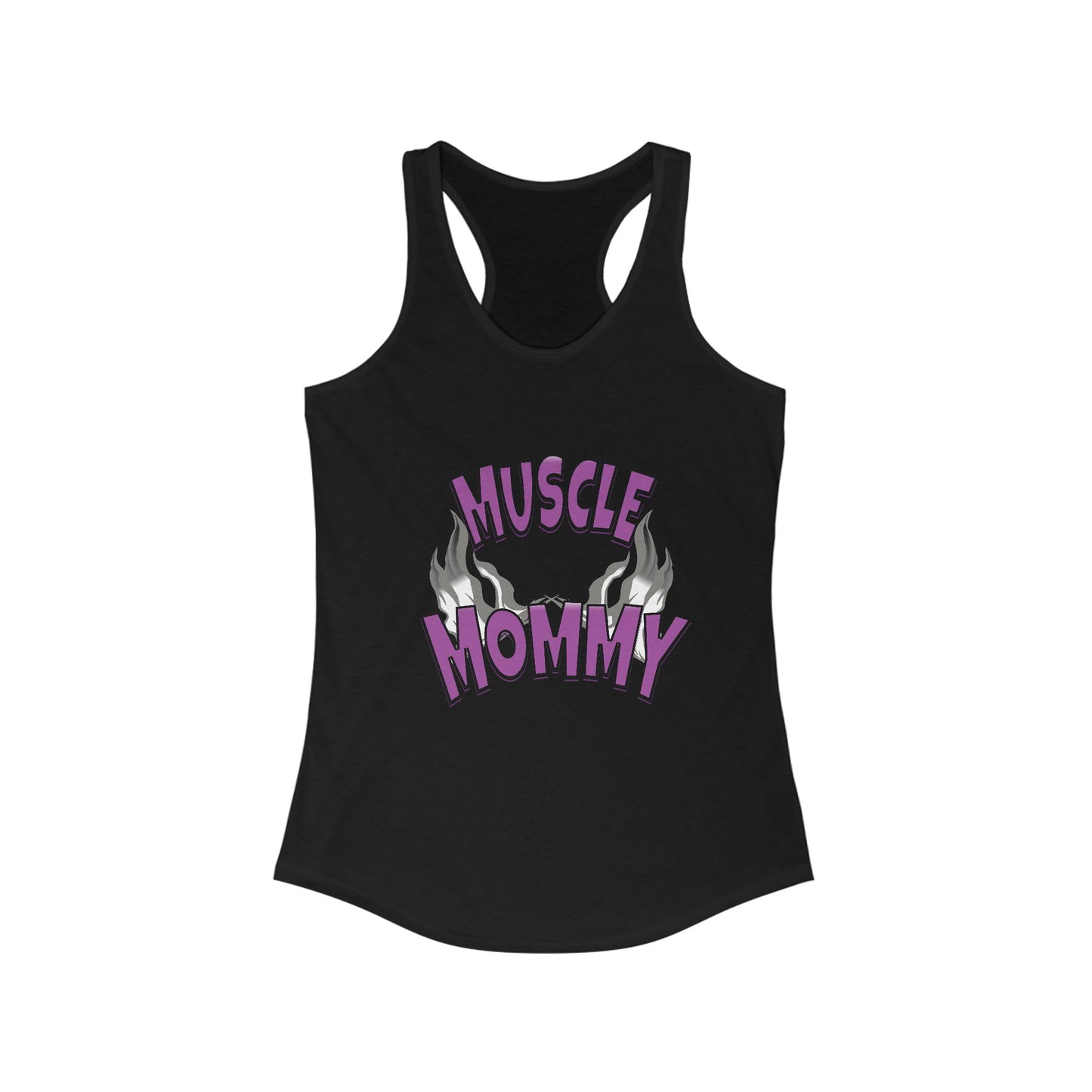 Muscle Mommy Racerback Tank for Fitness Enthusiasts